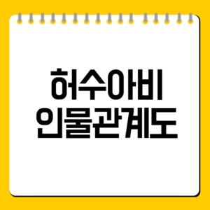 허수아비 인물관계도